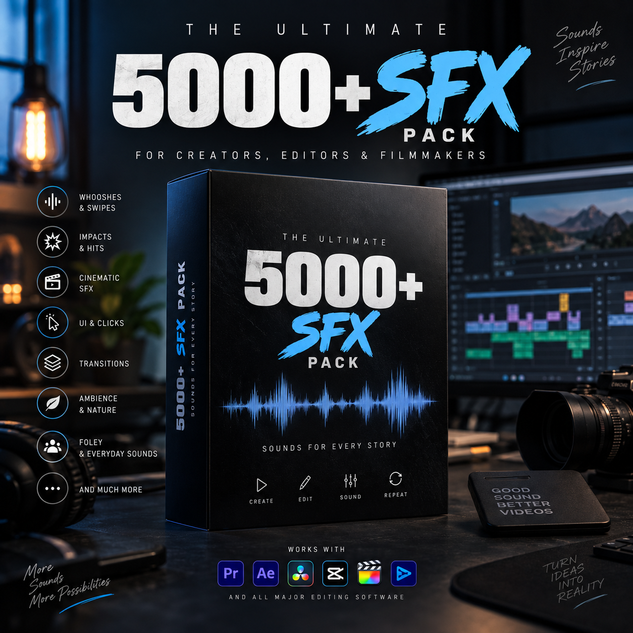 5000+ SFX ULTIMATE PACK