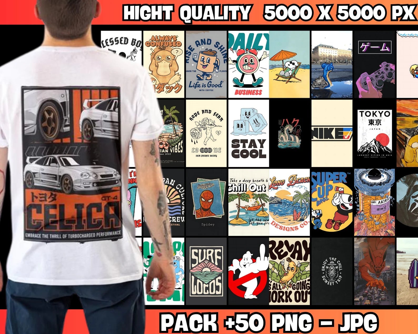 2 Million+ Killer T-Shirt Designs (Instant access within 30 seconds) with Reselling Rights