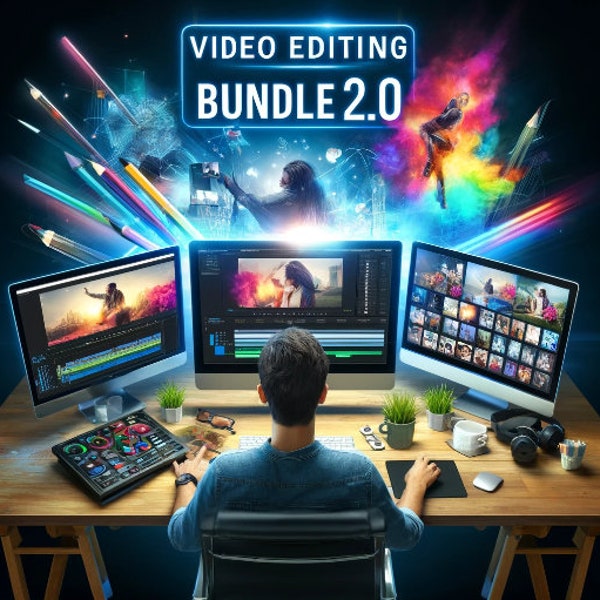 Mega Video Editing Bundle (Instant Lifetime Access Within 30 Seconds) With Reselling Rights